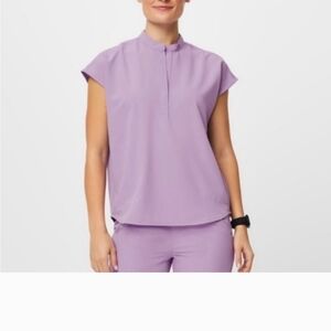 Figs lavender dew rafaela top- size xs